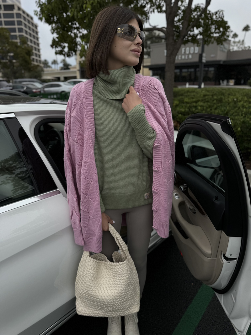 Larina Cardigan "Pink"