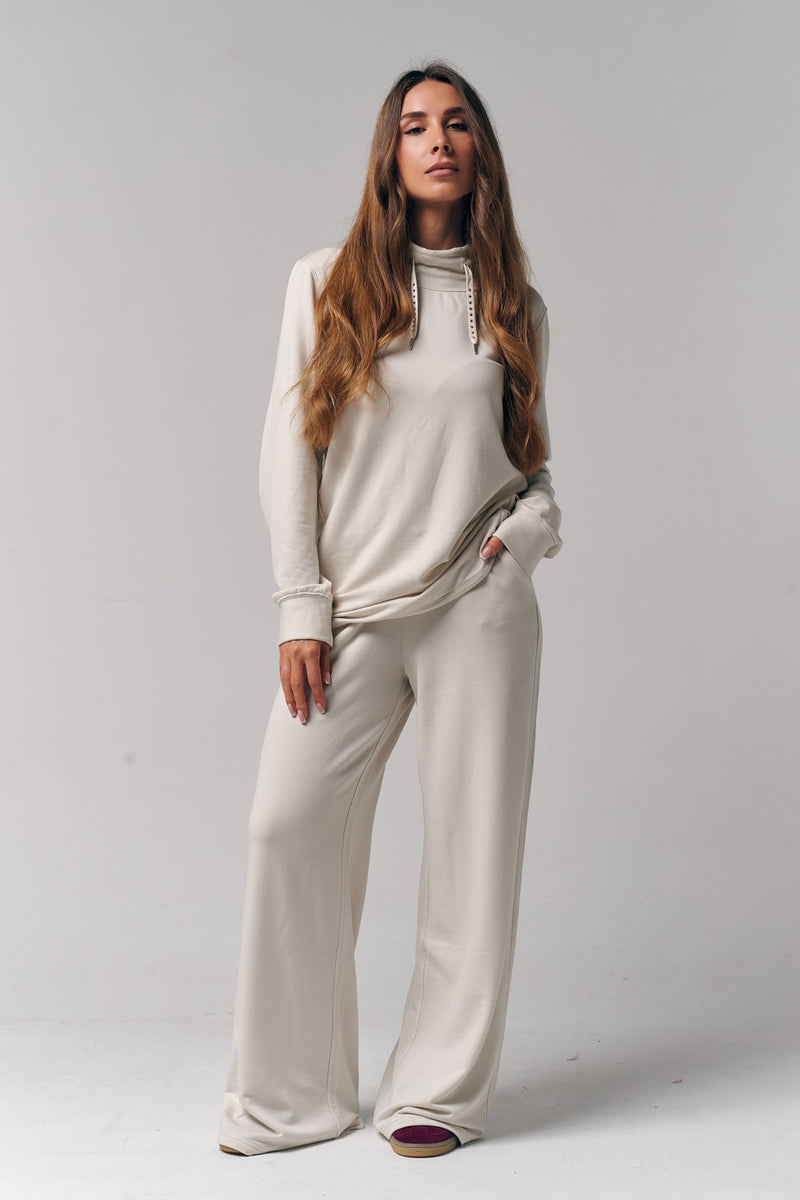 Wide Leg Pant / Off-White