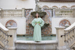 Embellished Abaya Kaftan " Mint "