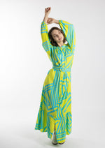 Laia Dress " Neon Green "