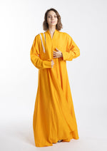 Linen Abaya/Cover-Up " Yellow "